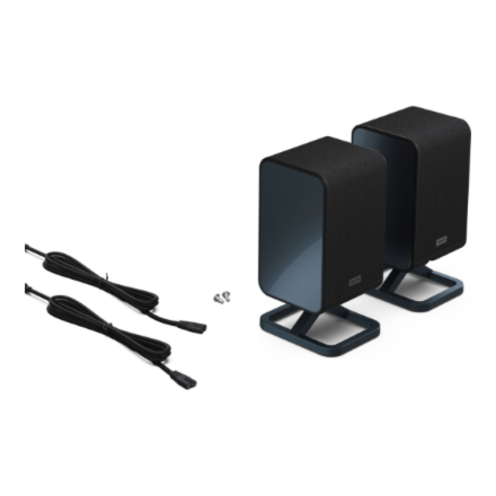 Sharp , 2.0.2 Wireless Rear Surround Speakers , HT-SPR52021(BK)