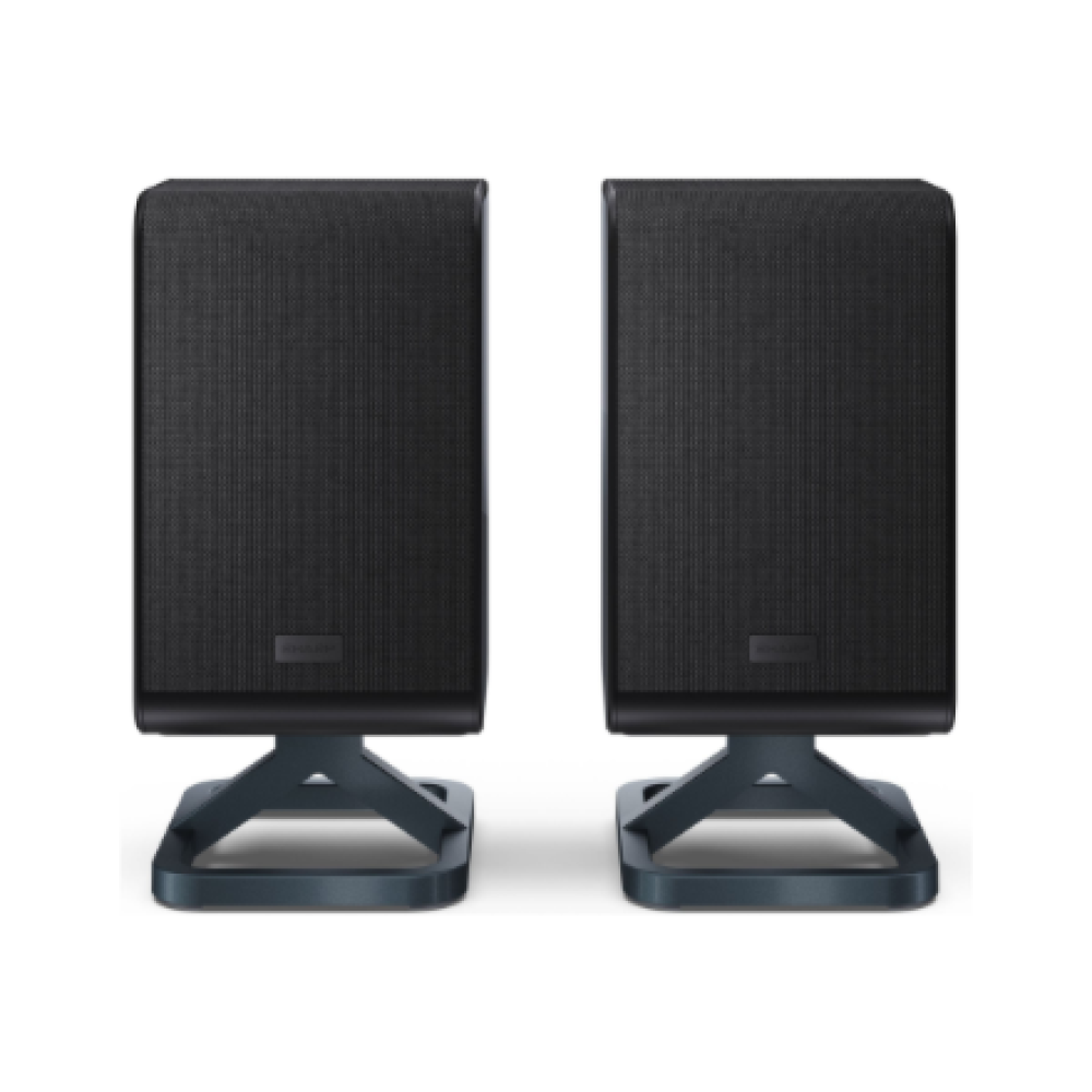 Sharp , 2.0.2 Wireless Rear Surround Speakers , HT-SPR52021(BK)