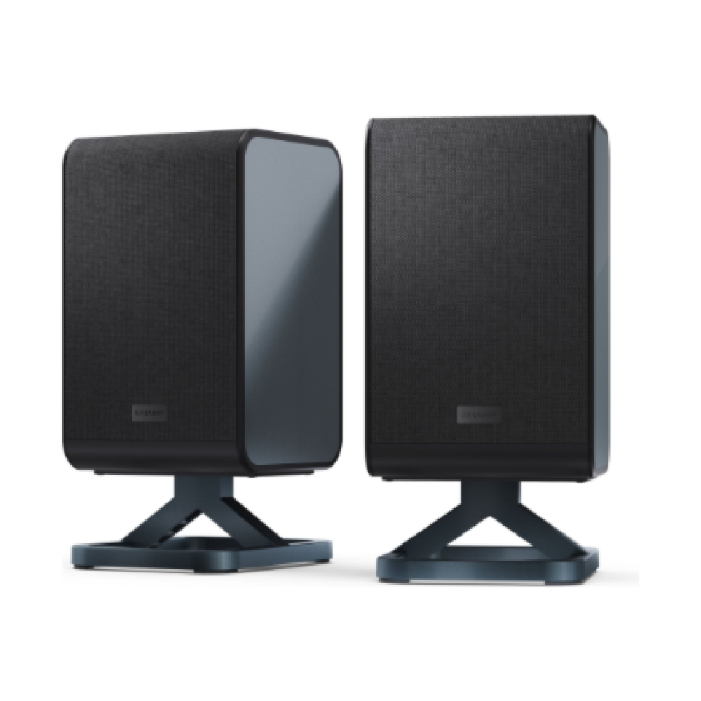Sharp , 2.0.2 Wireless Rear Surround Speakers , HT-SPR52021(BK)