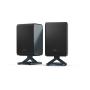 Sharp , 2.0.2 Wireless Rear Surround Speakers , HT-SPR52021(BK) , 200 W , Black , Wireless connection