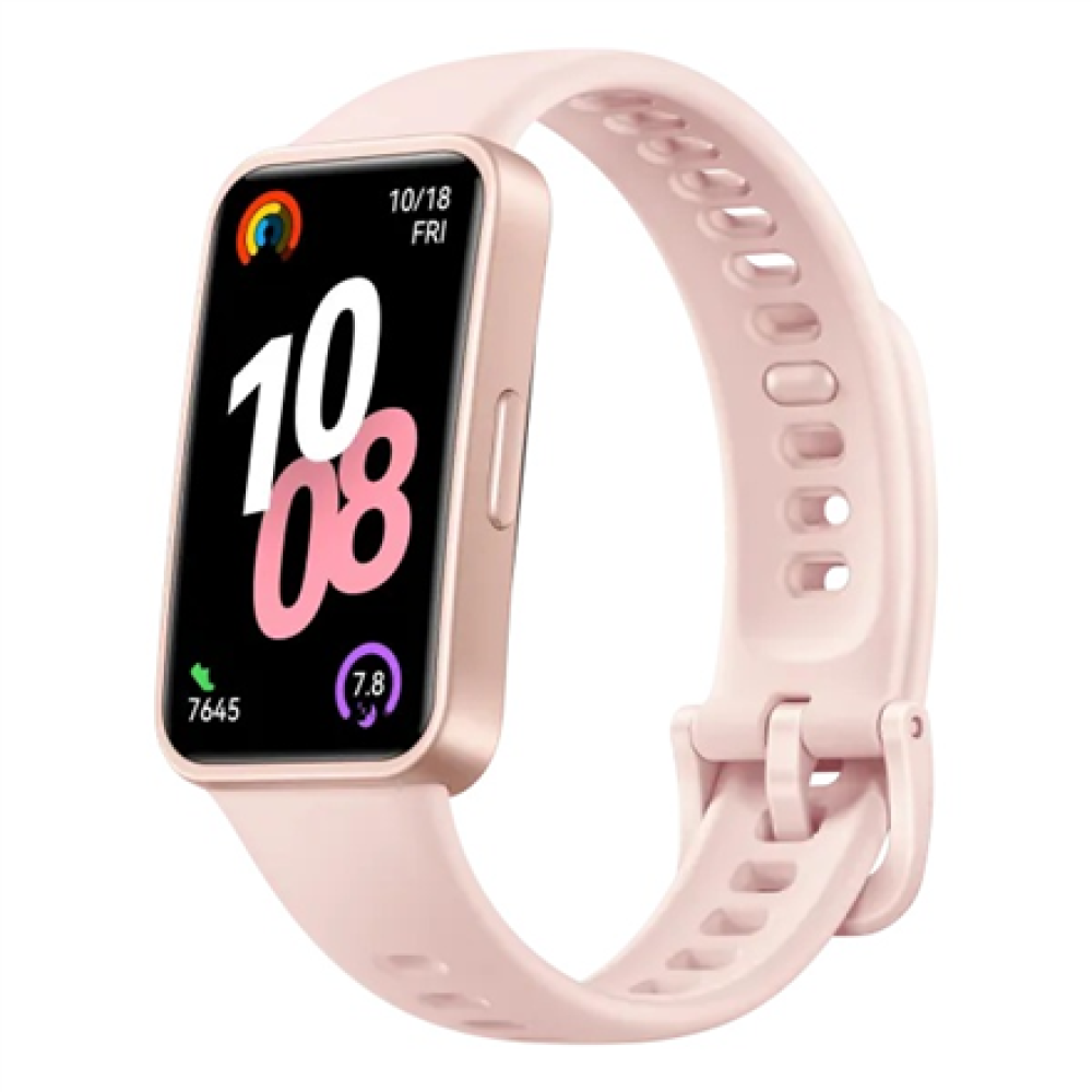Huawei Band 10 , 1.47 inch AMOLED , Touchscreen , Heart rate monitor , Waterproof , Bluetooth , Pink