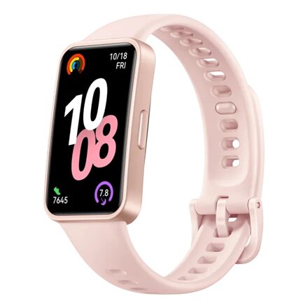 Huawei Band 10 , 1.47 inch AMOLED , Touchscreen , Heart rate monitor , Waterproof , Bluetooth , Pink