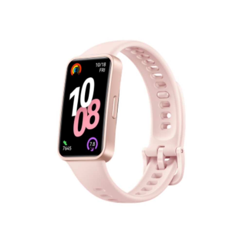 Huawei Band 10 , 1.47 inch AMOLED , Touchscreen , Heart rate monitor , Waterproof , Bluetooth , Pink