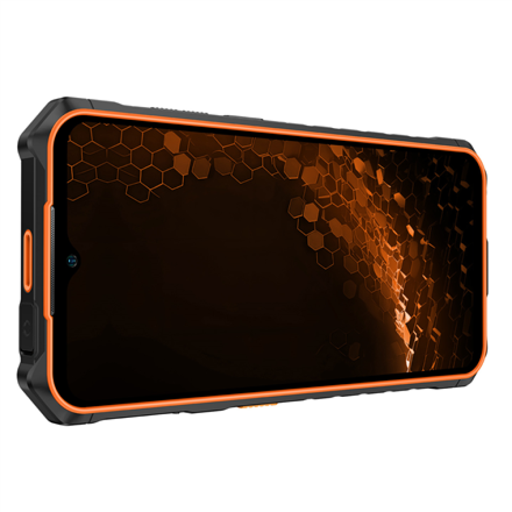 Hammer Iron , V , Orange , 6.5 , IPS , 1600 x 720 pixels , Mediatek , Helio G36 , Internal RAM 6 GB , 64 GB , microSD , Dual SIM , Nano SIM , 3G , 4G , Main camera resolution 50 MP , Secondary camera resolution 8 MP , Android , 13