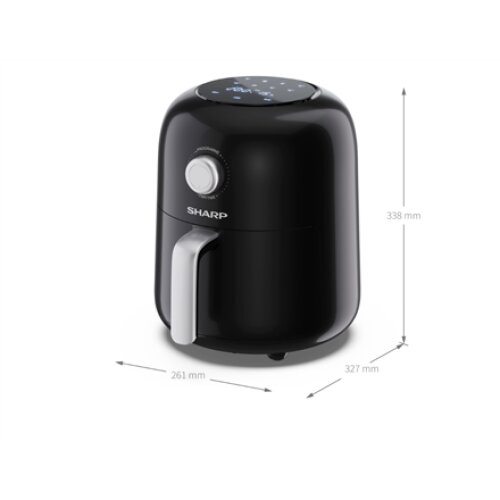 Sharp Air Fryer , AF-GS404AE-B , Power 1300 W , Capacity 4 L , Black