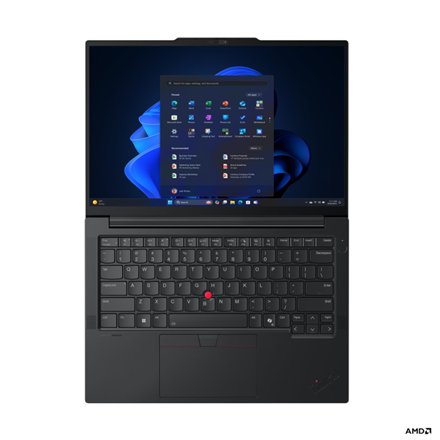 Lenovo ThinkPad E14 G8 AMD , Black , 14 , IPS , WUXGA , 1920 x 1200 pixels , Anti-glare , AMD Ryzen AI 7 , 345 , 16 GB , SODIMM DDR5 , Solid-state drive capacity 512 GB , AMD Radeon 820M Graphics , Windows 11 Pro , 802.11be , Bluetooth version 5.4 , Keybo