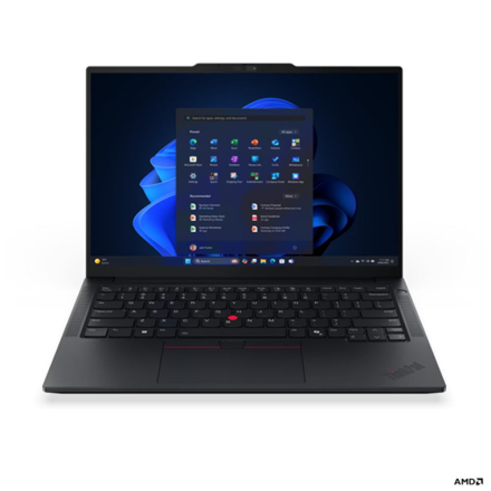 Lenovo ThinkPad E14 Gen 8 14 WUXGA AMD R7 AI 345/16GB/512GB/AMD Radeon 840M/WIN11 Pro/Nordic Backlit kbd/FP/3Y Warranty , Lenovo
