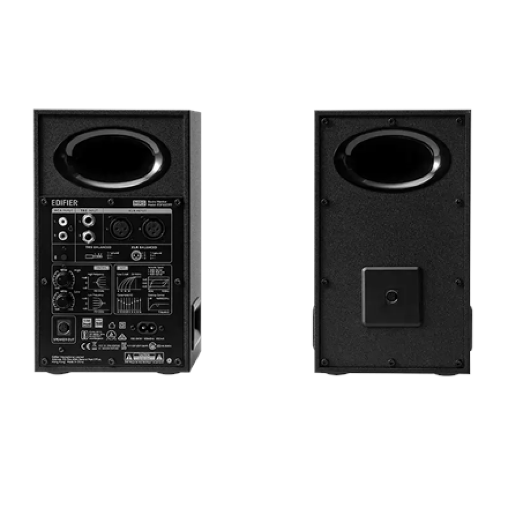 Edifier Tri-amped Powered Studio Monitor Speakers , MR5 , 110 W , Bluetooth , Wireless connection , 101 dB , Black