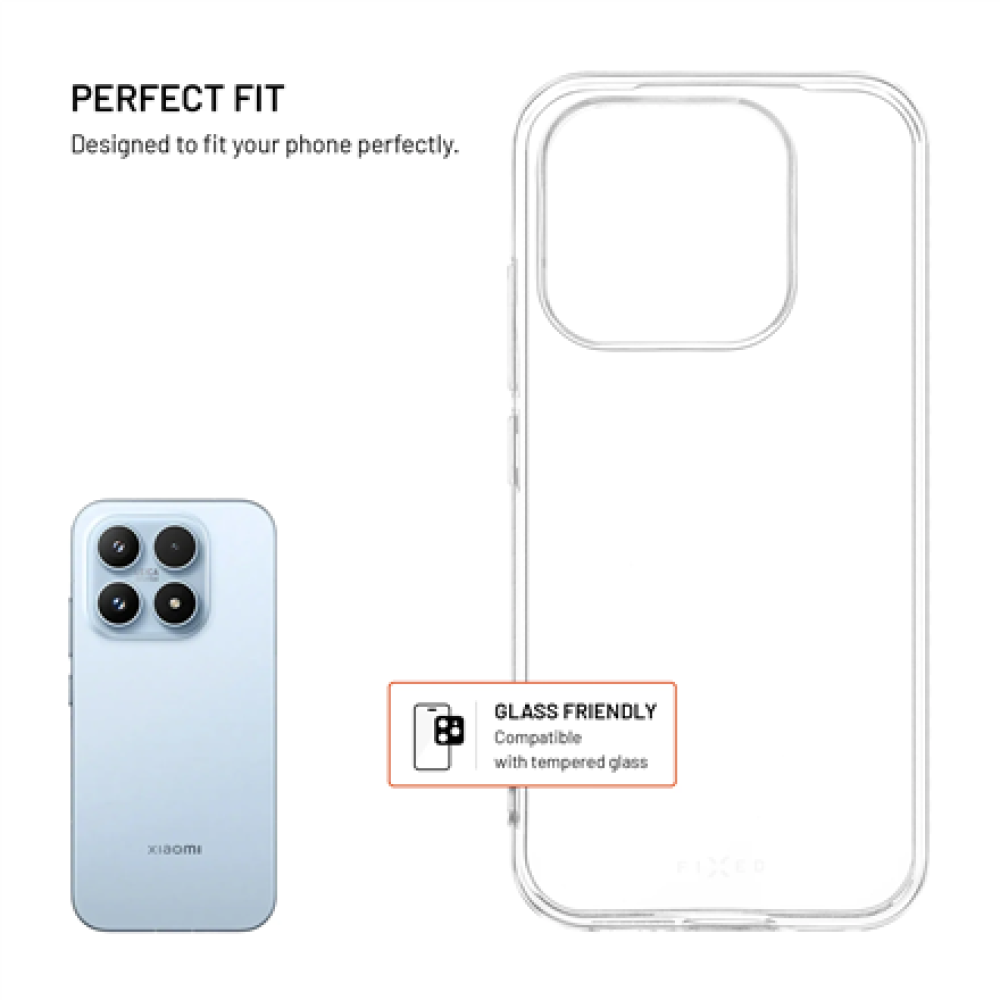 Fixed Story AntiUV , Back cover , Xiaomi , 17 , TPU , Clear