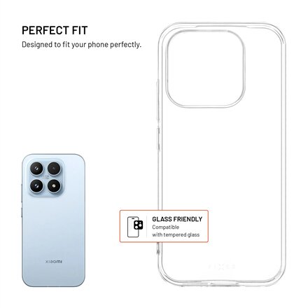 Fixed Story AntiUV , Back cover , Xiaomi , 17 , TPU , Clear
