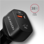 AXAGON Dual car charger, 38W , PWC-PQ38