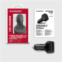 AXAGON Dual car charger, 38W , PWC-PQ38
