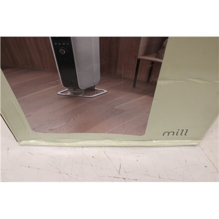 SALE OUT. Mill oil 1000W, Heat boost technology – highly efficient heaters, increased heat distribution , Mill , Heater , AB-H1000DN , Oil Filled Radiator , 1000 W , Number of power levels 3 , Suitable for rooms up to 12-16 m³ , White , DAMAGED PACKAGING