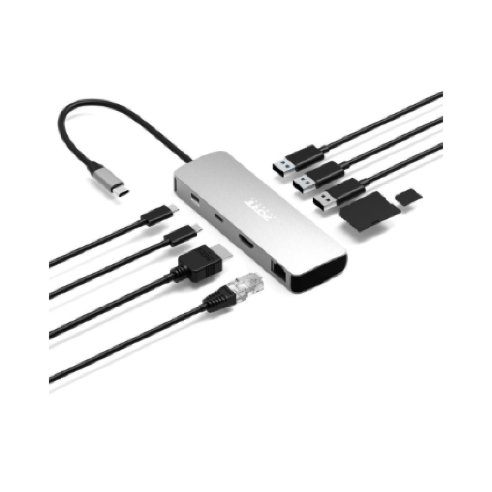 PORT DESIGNS Docking Type C 9 In 1 - 1 X 4K HDMI - Pd 85W - Retail Btoc Only , PORT CONNECT
