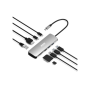 PORT DESIGNS Docking Type C 9 In 1 - 1 X 4K HDMI - Pd 85W - Retail Btoc Only , PORT CONNECT