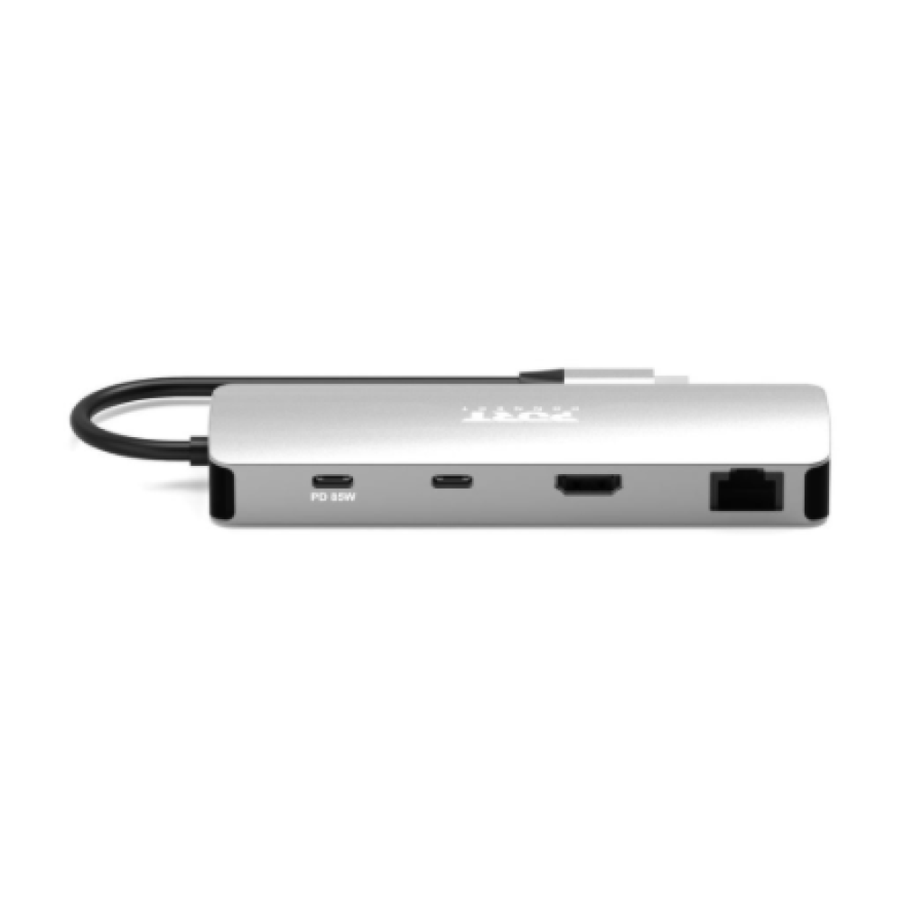 PORT DESIGNS Docking Type C 9 In 1 - 1 X 4K HDMI - Pd 85W - Retail Btoc Only , PORT CONNECT