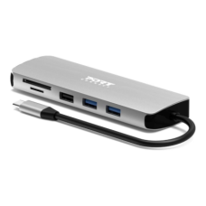 PORT DESIGNS Docking Type C 9 In 1 - 1 X 4K HDMI - Pd 85W - Retail Btoc Only , PORT CONNECT