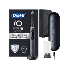 Oral-B Electric Toothbrush , iO9 Series , Rechargeable , For adults , Number of brush heads included 1 , Number of teeth brushing modes 7 , Black Special Edition