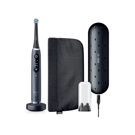 Oral-B Electric Toothbrush , iO9 Series , Rechargeable , For adults , Number of brush heads included 1 , Number of teeth brushing modes 7 , Black Special Edition