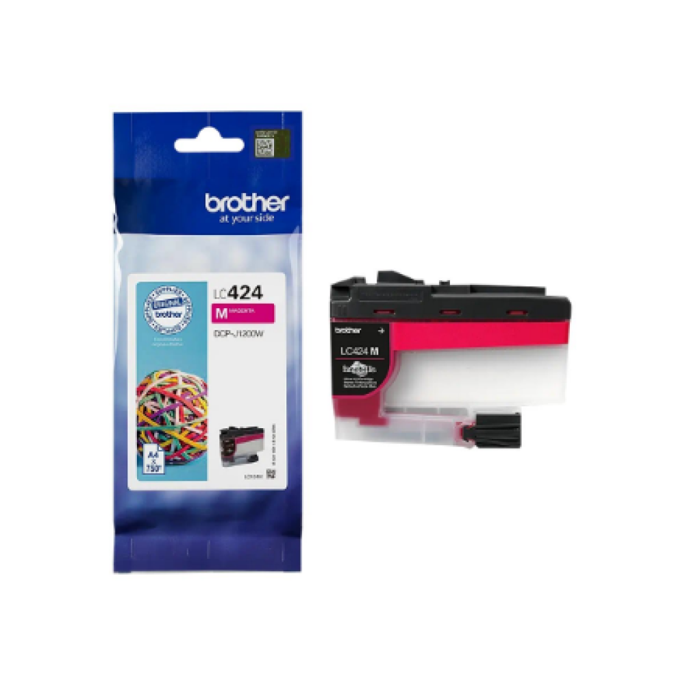 Brother LC-424M , Ink Cartridge , Magenta