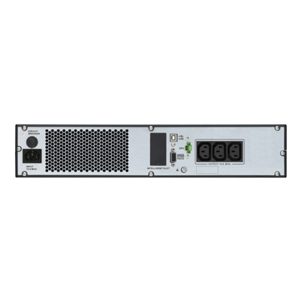Schneider Electric Easy UPS, Rackmount 2U, Intelligent Card Slot, LCD, W/Rail Kit , SRV1KRIRK-E , 1000 VA , 900 W