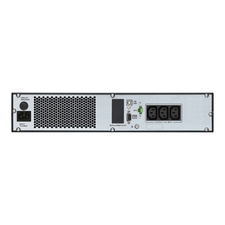 Schneider Electric Easy UPS, Rackmount 2U, Intelligent Card Slot, LCD, W/Rail Kit , SRV1KRIRK-E , 1000 VA , 900 W