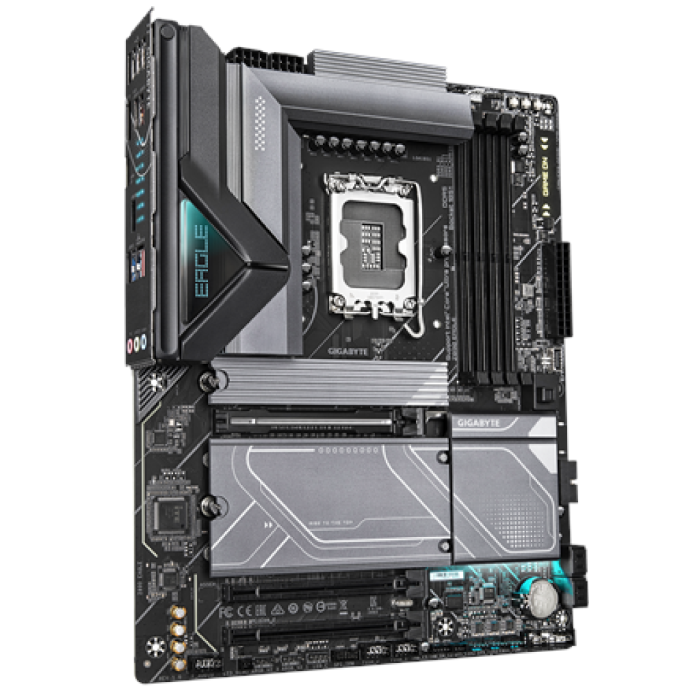 Gigabyte Z890 EAGLE , Processor family Intel , Processor socket LGA1851 , DDR5 , Supported hard disk drive interfaces M.2, SATA , Number of SATA connectors 4