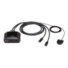 Aten US3312 2-Port USB-C 4K DisplayPort KVM Switch with Remote Port Selector , Aten , 2-Port USB-C 4K DisplayPort KVM Switch with Remote Port Selector , US3312 , Warranty 24 month(s) Aten US3312 2-Port USB-C 4K DisplayPort KVM Switch with Remote Port Selector , Aten , 2-Port USB-C 4K DisplayPort KVM Switch with Remote Port Selector , US3312 , Warranty 24 month(s)
