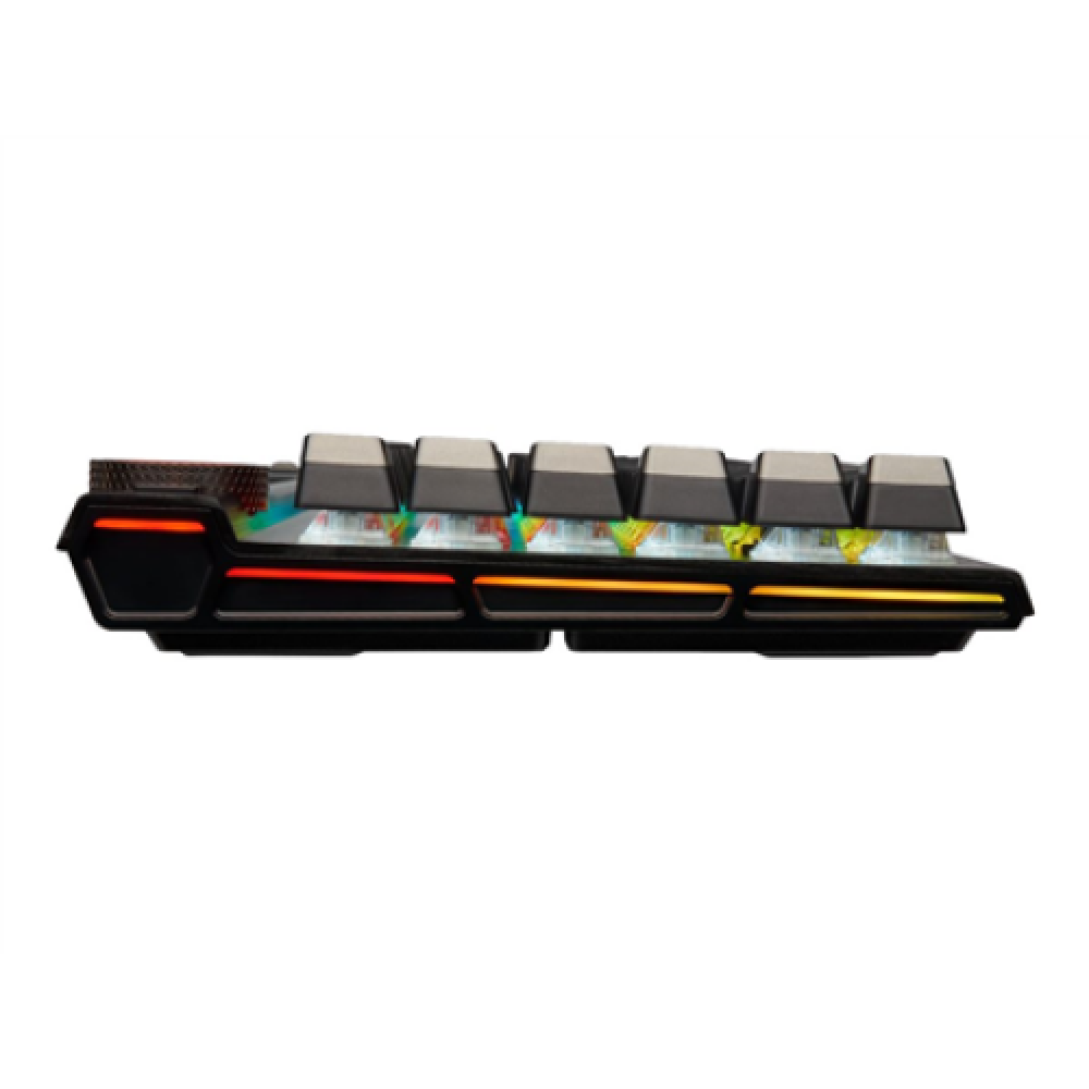 Corsair , Mechanical Gaming Keyboard , K100 RGB Optical , Wired , Mechanical Gaming Keyboard , US , Black/Red