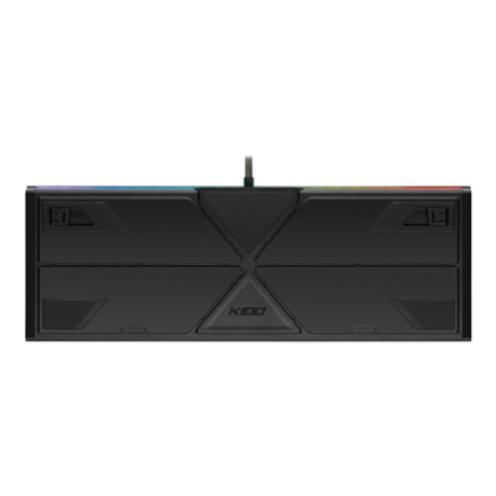 Corsair , Mechanical Gaming Keyboard , K100 RGB Optical , Wired , Mechanical Gaming Keyboard , US , Black/Red