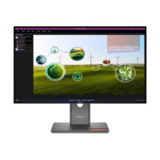 Lenovo , ThinkVision , P27Q-40 , 27 , IPS , 16:9 , 120 Hz , 4 ms , 350 cd/m² , HDMI ports quantity 1 , Eclipse black , Warranty 36 month(s)