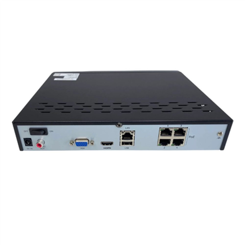 Reolink , PoE NVR for 24/7 Continuous Recording , PN01-4 , 4-Channel