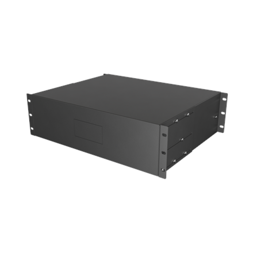 Lanberg 19 Drawer 3U, max load capacity up to 90 kg 4 point assembly , AK-2003-B , 48.26 x 36 x 13.2 cm , Black