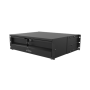 Lanberg 19 Drawer 3U, max load capacity up to 90 kg 4 point assembly , AK-2003-B , 48.26 x 36 x 13.2 cm , Black