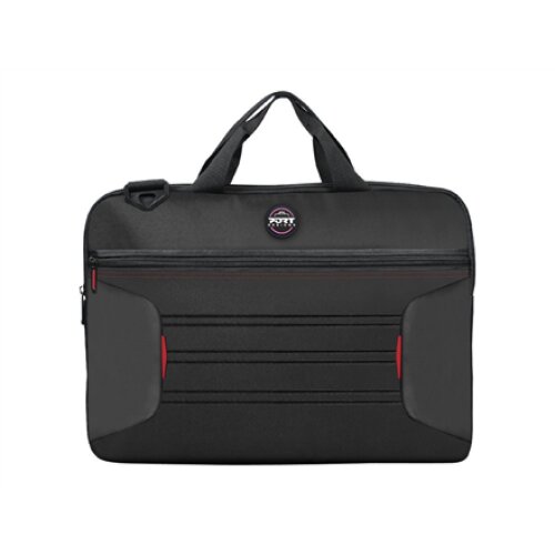 PORT DESIGNS , PREMIUM PACK 17.3 , Messenger - Briefcase , Black