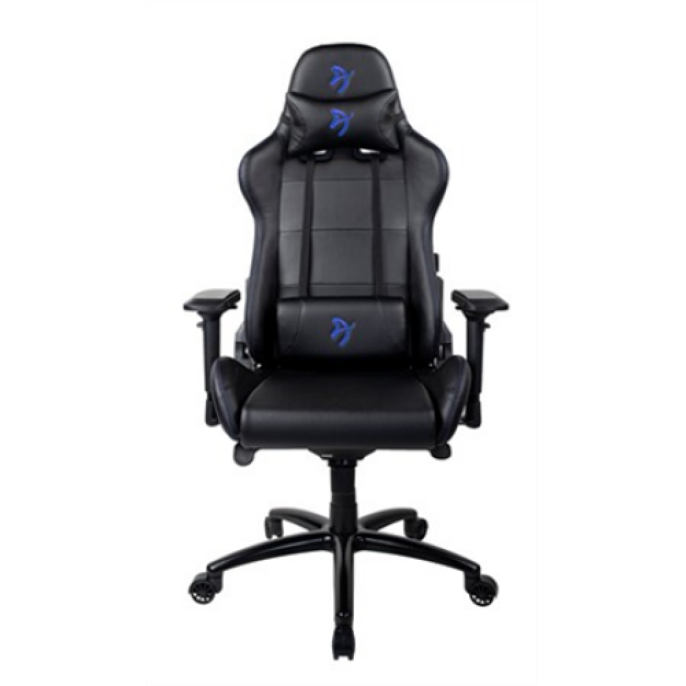 Arozzi Gaming Chair, Verona Signature PU, Black/Blue Logo