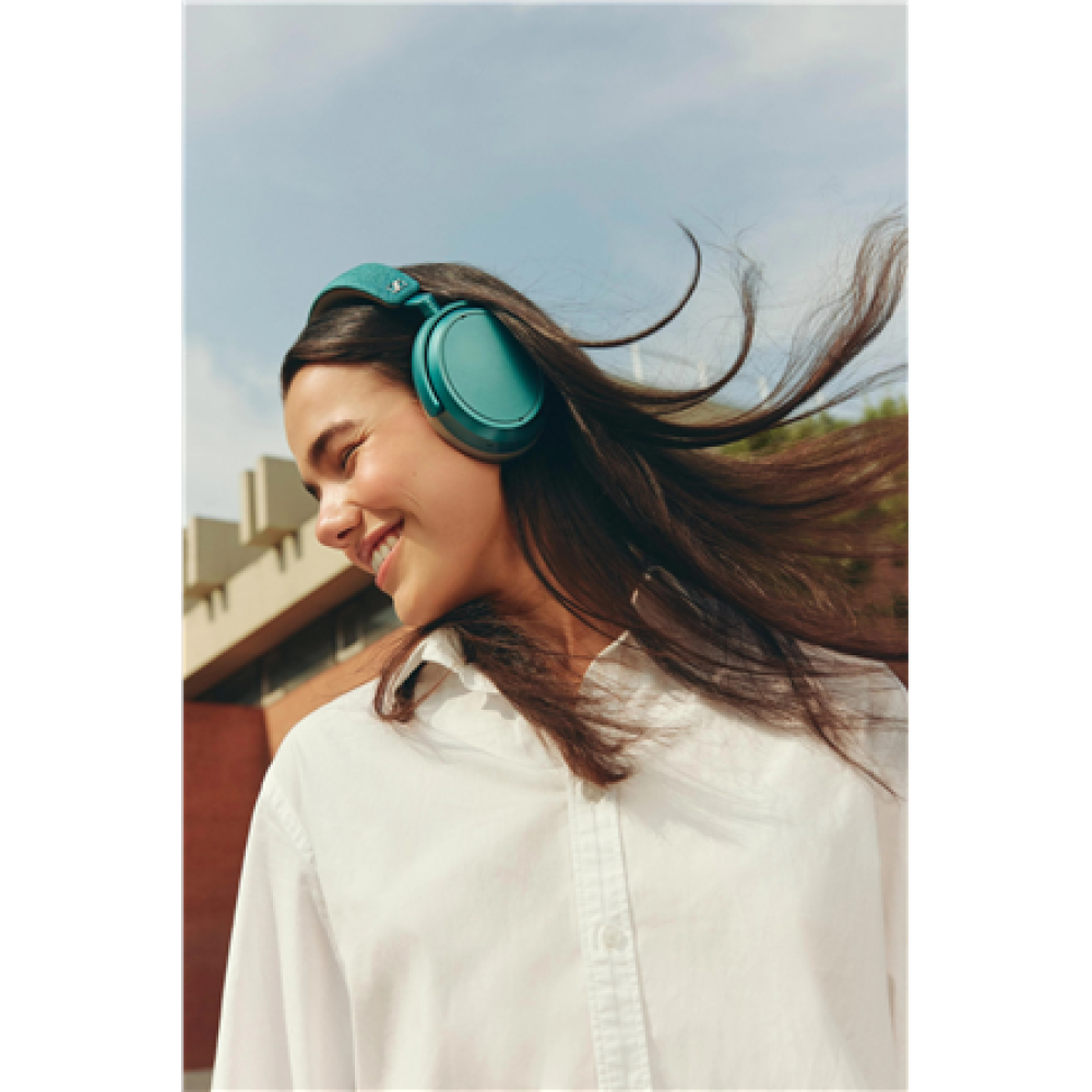 Sennheiser Headphones , MOMENTUM 4 , Bluetooth , Full size , Microphone , Teal , Noise canceling