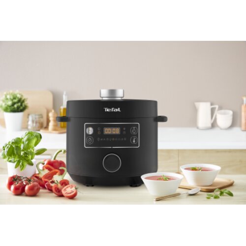 TEFAL , Turbo Cuisine and Fry Multifunction Pot , CY7548 , 1090 W , 5 L , Number of programs 10 , Black