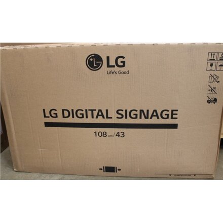 SALE OUT. , LG , 43UH7J-H , 43 , Landscape/Portrait , 24/7 , WebOS , Wi-Fi , DAMAGED PACKAGING, UNPACKED, USED , 700 cd/m² , 8 ms , 178 ° , 178 °