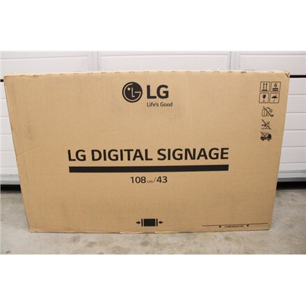 SALE OUT. , LG , 43UH7J-H , 43 , Landscape/Portrait , 24/7 , WebOS , Wi-Fi , DAMAGED PACKAGING, UNPACKED, USED , 700 cd/m² , 8 ms , 178 ° , 178 °