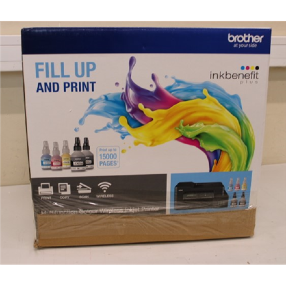 SALE OUT. Brother DCP-T720DW multifunction printer Inkjet A4 6000 x 1200 DPI 30 ppm Wi-Fi , Brother Multifunction Printer , DCP-T720DW , Inkjet , Colour , A4 , Wi-Fi , Black , DAMAGED PACKAGING
