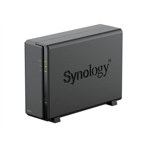 Synology , Tower NAS , DS124 , up to 1 HDD/SSD , Realtek , RTD1619B , Processor frequency 1.7 GHz , 1 GB , DDR4
