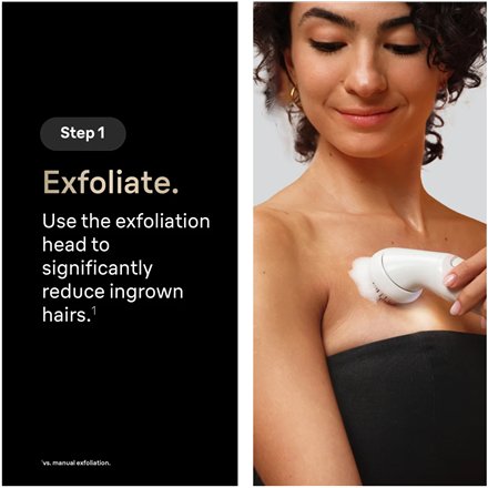 Braun Epilator , Silk-épil 9 Flex SkinSpa SES9-481 3D , Operating time (max) 50 min , Number of power levels 2 , Wet & Dry , White/Gold