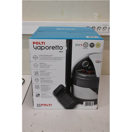 SALE OUT. , Polti , Steam cleaner , Vaporetto Eco Pro 3.0 , Power 2000 W , Steam pressure 4.5 bar , Water tank capacity 2 L , Grey , DAMAGED PACKAGING
