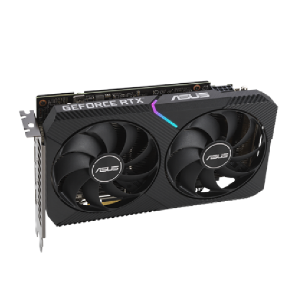 Asus DUAL-RTX3060-O12G-V2 LHR version NVIDIA, 12 GB, GeForce RTX 3060, GDDR6, PCI Express 4.0, HDMI ports quantity 1, Memory clock speed 15000 MHz