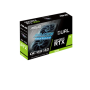 Asus DUAL-RTX3060-O12G-V2 LHR version NVIDIA, 12 GB, GeForce RTX 3060, GDDR6, PCI Express 4.0, HDMI ports quantity 1, Memory clock speed 15000 MHz