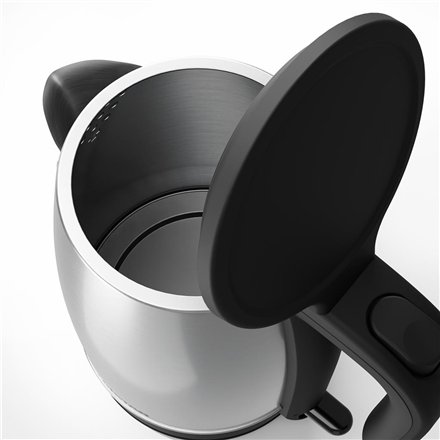Tristar , Kettle , WK-1348 , Electric , 2200 W , 1.7 L , Stainless steel , 360° rotational base , Black/Stainless Steel