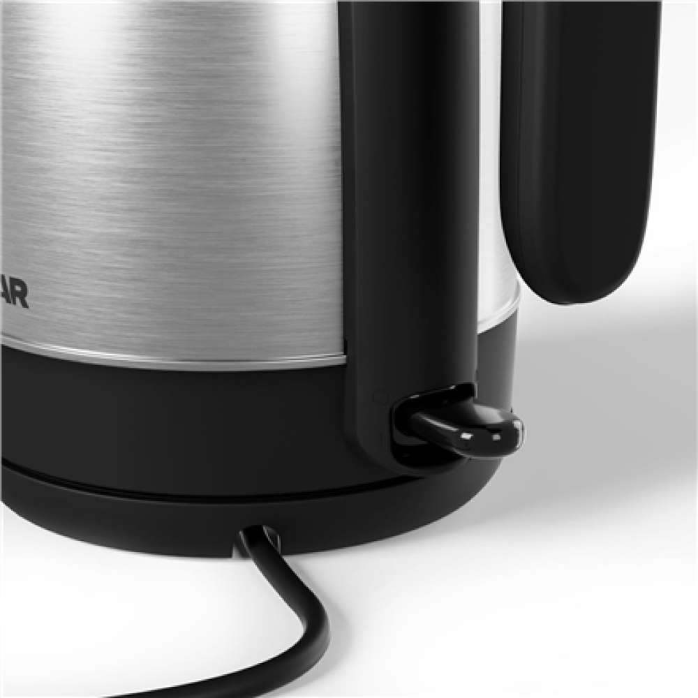 Tristar Kettle , WK-1348 , Electric , 2200 W , 1.7 L , Stainless steel , 360° rotational base , Stainless Steel/Black