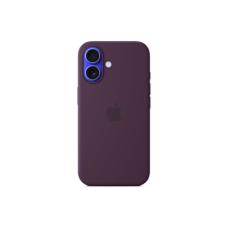 Apple Case with MagSafe , Apple , iPhone 16 , Silicone , Plum