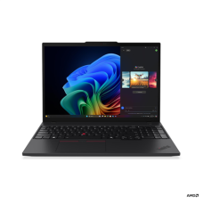 Lenovo ThinkPad T16 G4 AMD , Black , 16 , IPS , WUXGA , 1920 x 1200 pixels , Anti-glare , AMD Ryzen AI 7 PRO , 350 , 32 GB , SO-DIMM DDR5 , Solid-state drive capacity 1000 GB , AMD Radeon 860M Graphics , Windows 11 Pro , 802.11be , Bluetooth version 5.4 ,